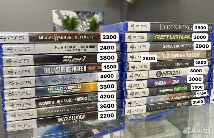 Диски для playstation 5