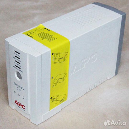 Ибп APC Back-UPS CS 650 без батареи