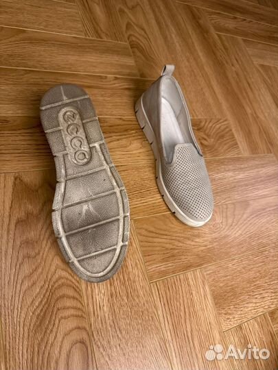 Ecco 38 мокасины