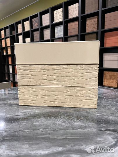 Облицовочный кирпич пшеничное лето гладкий Керма