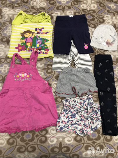Пакет вещей для девочки, размер 86,92,98