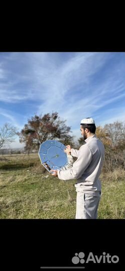 Зеркальные часы/панно/ромбики/ с фацетом