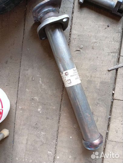 Вставка вместо катализатора ваз