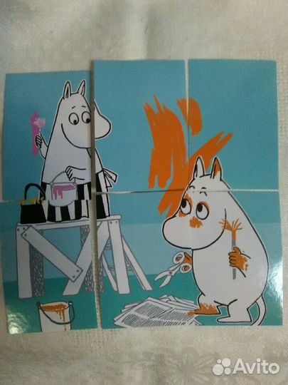 Наклейки Мумитрогательная зима 1 из Ленты