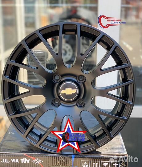 Диски GM R16 4x114,3 Black Matt edition