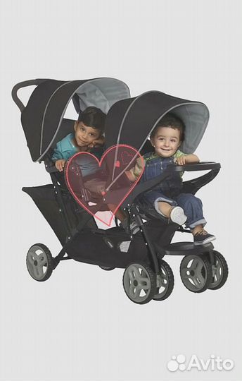 Коляска для двойни или погодок