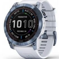 Часы Garmin Fenix 7X Sapphire Solar Mineral Blue