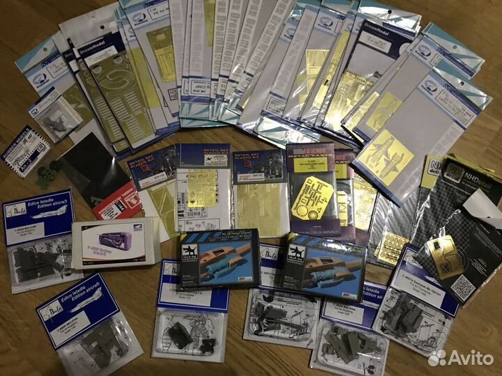 Допы для авиации: травление, смола, колеса, фонари