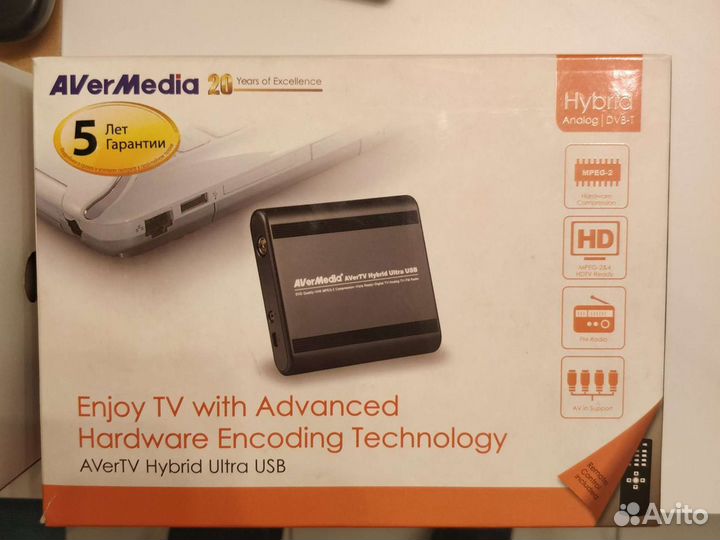 Тюнер TV+FM avermedia Конвертация видео кассет