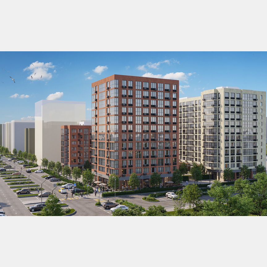 3-к. квартира, 65,9 м², 8/12 эт.