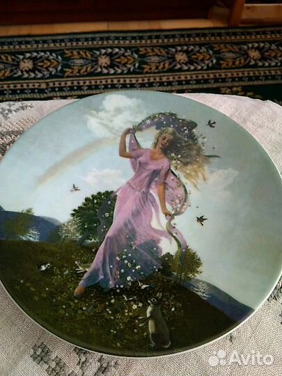 Настенная тарелка Чехия