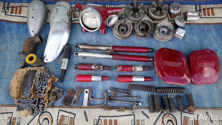 Запчасти Ява 350 (старушка) 6-вольт