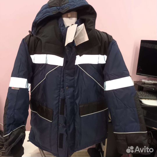 Люкс Костюм рабочий зимний размер 48-50