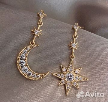 Серьги Божьи коровки