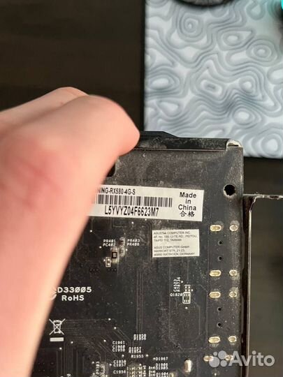 Rx 580 4gb asus