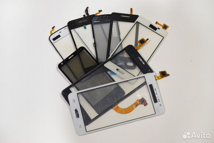 Сенсоры и стекла корпуса для телефонов и планшетов