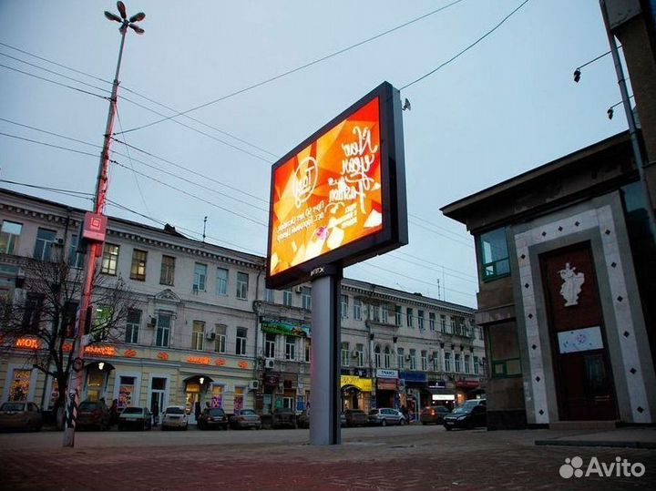 Светодиодный экран / Уличные, рекламные экраны