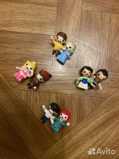 Дисней принцессы/принцы Киндер фигурки