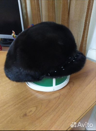 Шапка норковая женская