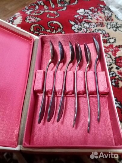 Чайные ложки из мельхиора СССР