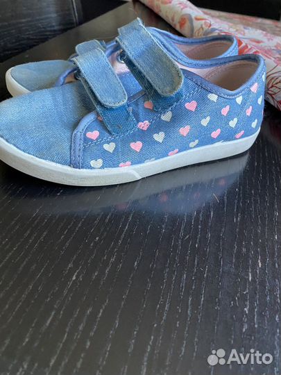 Кеды для девочки Котофей 33 размер