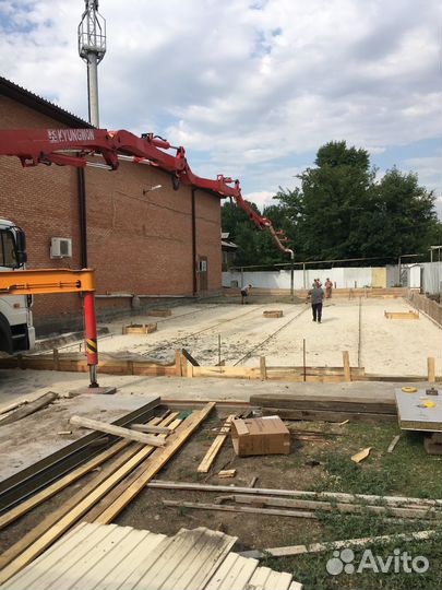 Услуги Авто бетононасоса