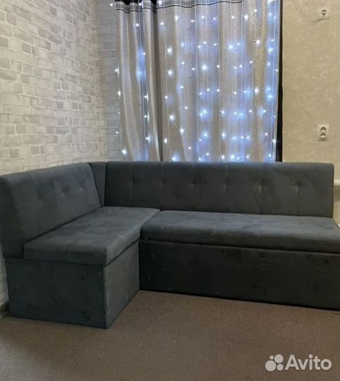 Кухонный диван из велюра от производителя