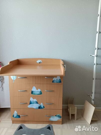 Комод детский с пеленальным столиком