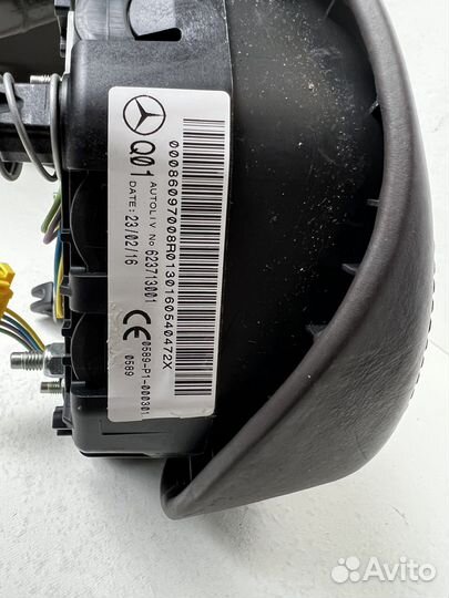 Подушка безопасности в руль GLS 166