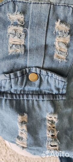 Платье джинсовое летнее 48