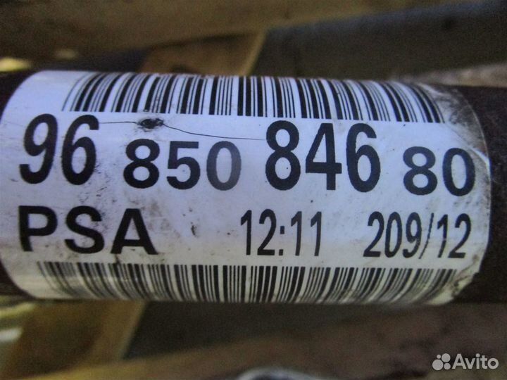 Привод передний правый Peugeot 3008 EP6CDT 10 fjbw