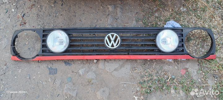 Решетка радиатора golf 2