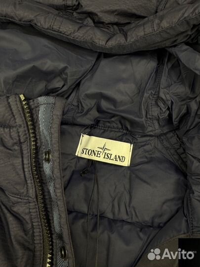 Stone island crinkle reps пуховик оригинал