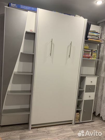 Детская кровать шкаф