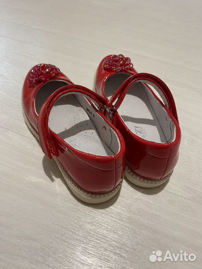 Туфли красные 30 размер