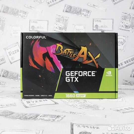 Видеокарта Colorful GeForce GTX 1660 super 6G