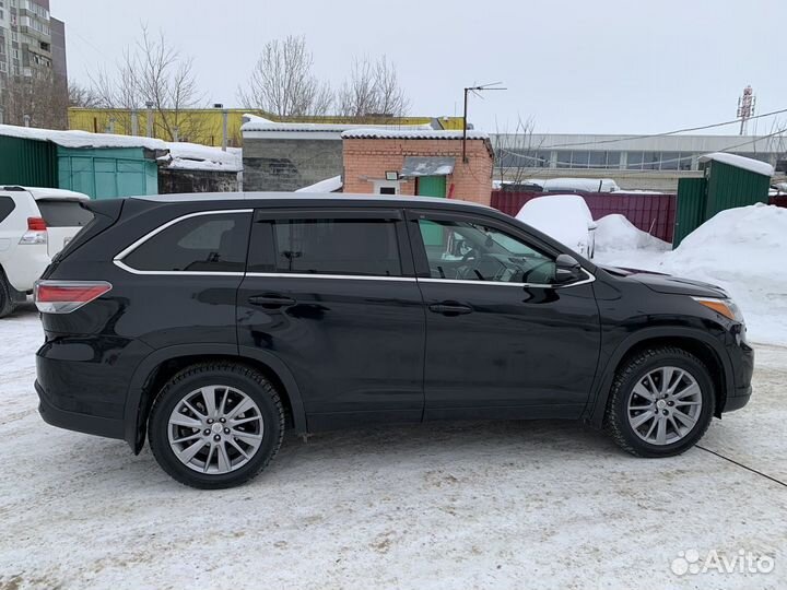 Toyota Highlander 3.5 AT, 2015, 101 000 км