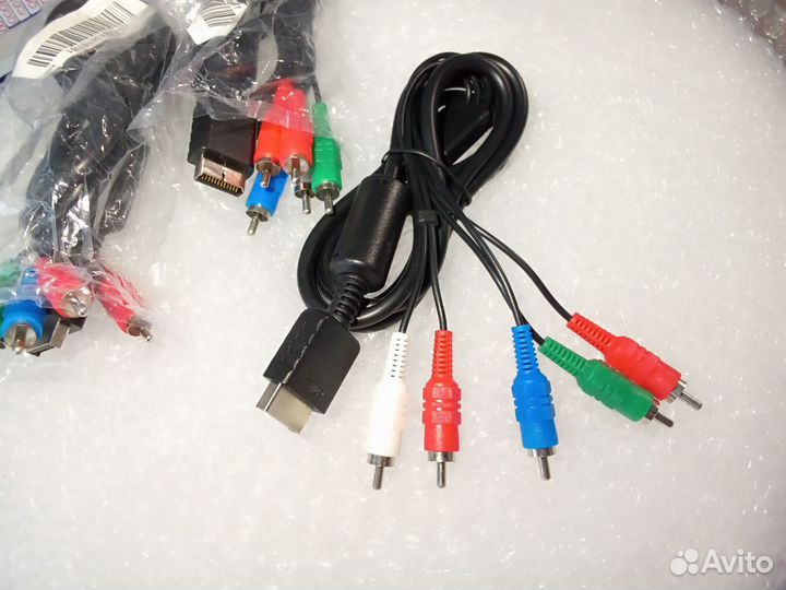Компонентный кабель пс2