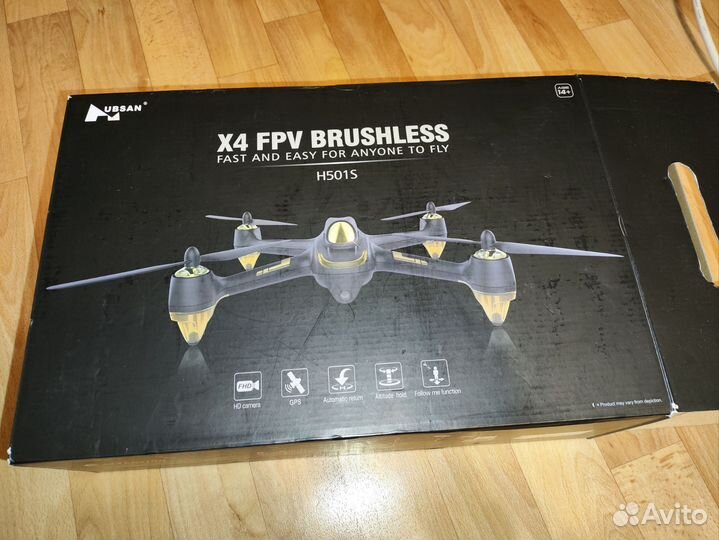 Квадрокоптер x4 fpv brushless