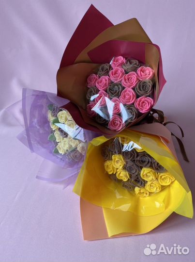 Шоколадные розы