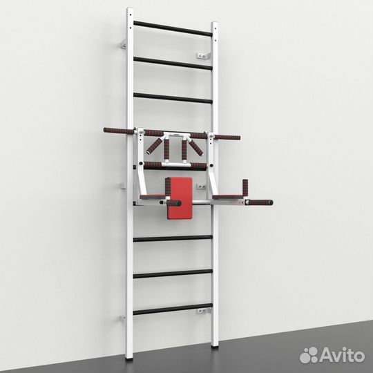 Шведская стенка + Мультихват 2.0 Белая