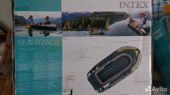 Надувная лодка intex Seahawks 2