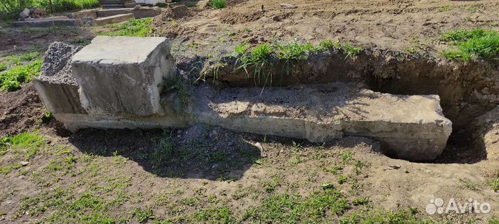 Фундаментные блоки бу