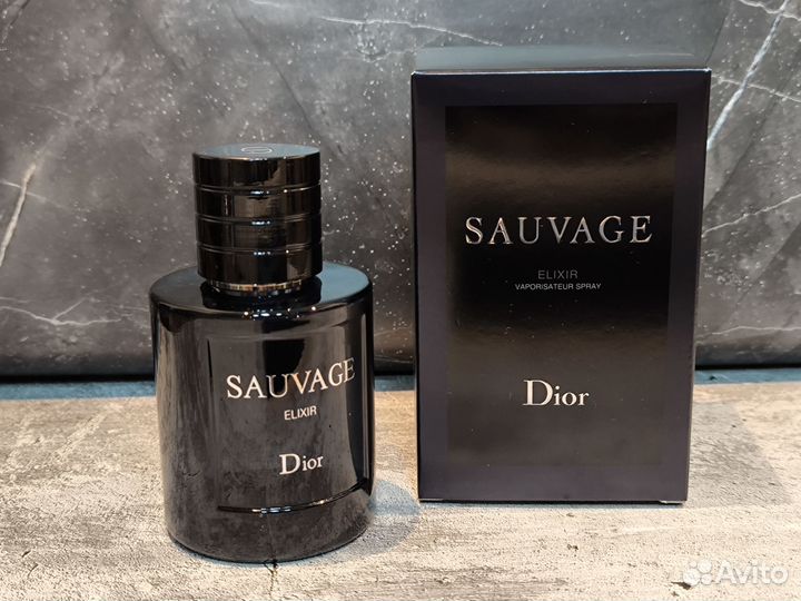 Духи мужские dior savage elixir