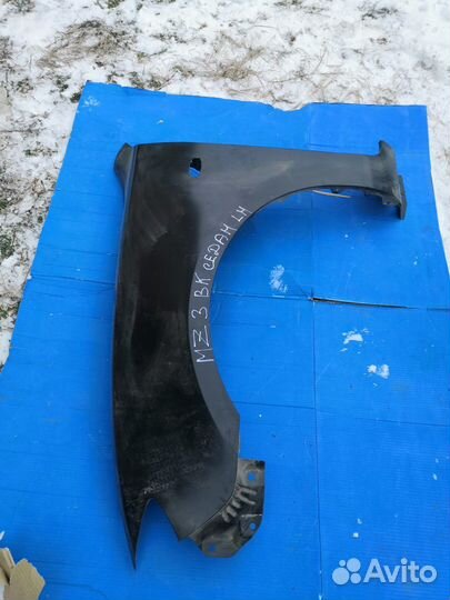 Мазда 3 бк седан крыло переднее левое