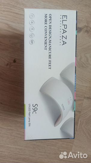 Лампа для маникюра Elpaza S9, 24W