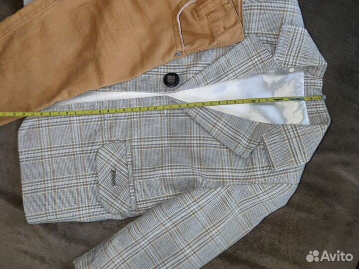 Костюм пиджак и брюки 86 92