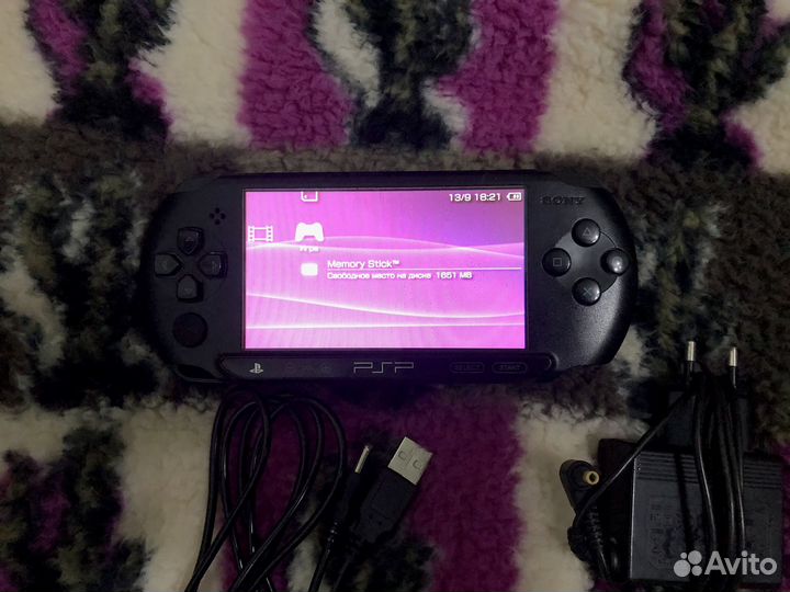 Sony psp e1008 прошитая