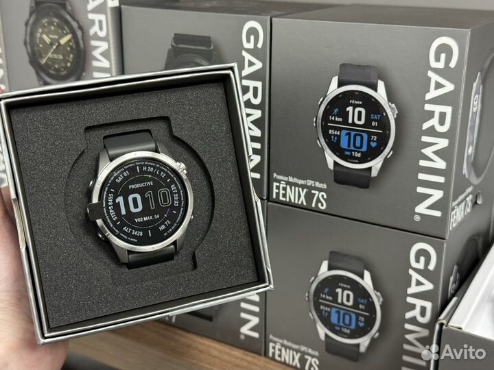 Garmin Fenix 7S - Standard Edition Silver/Graphite