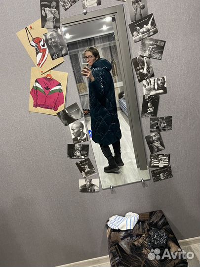 Пуховик женский зимний 48